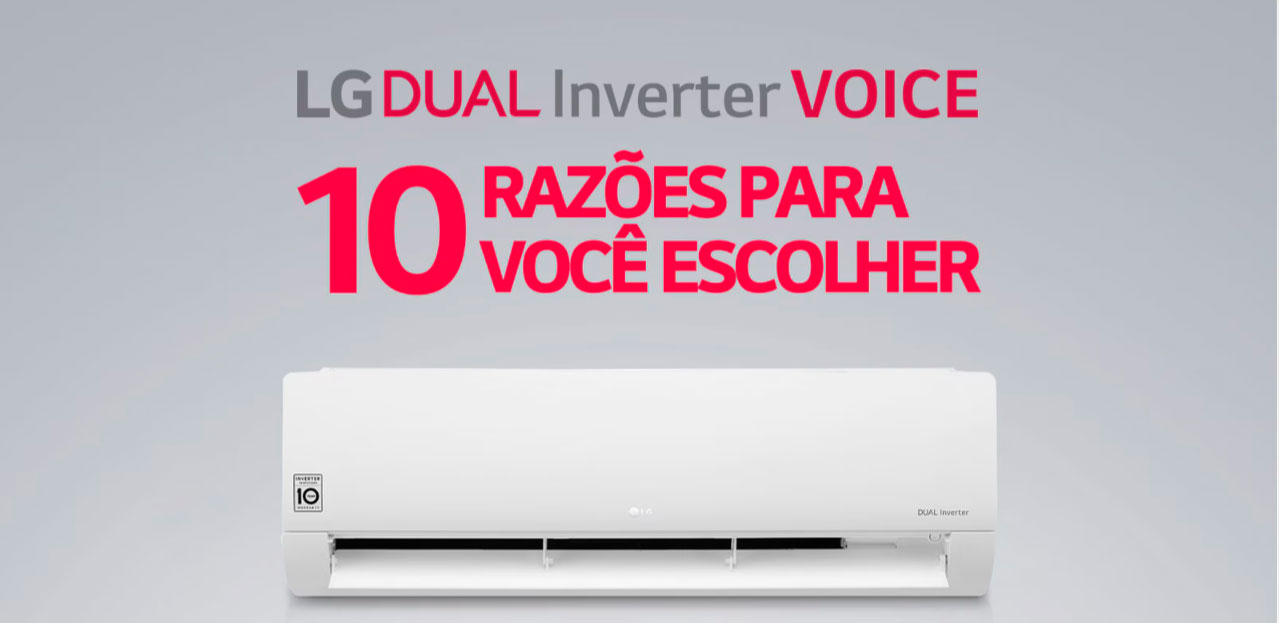 Ar Condicionado Inverter 30000 Btus LG Dual Inverter Voice Quente/Frio 220V