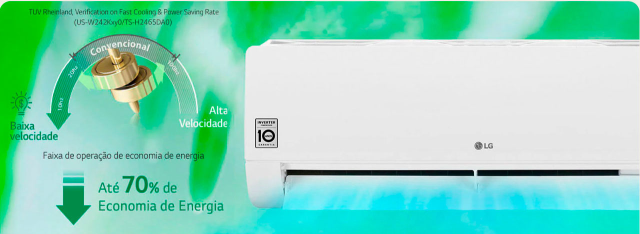 Ar Condicionado Inverter 36000 Btus LG Dual Inverter Voice Quente/Frio 220V