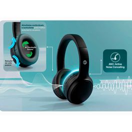 Headphone-Bluetooth-Goldentec-GT-Zen-ANC-Preto