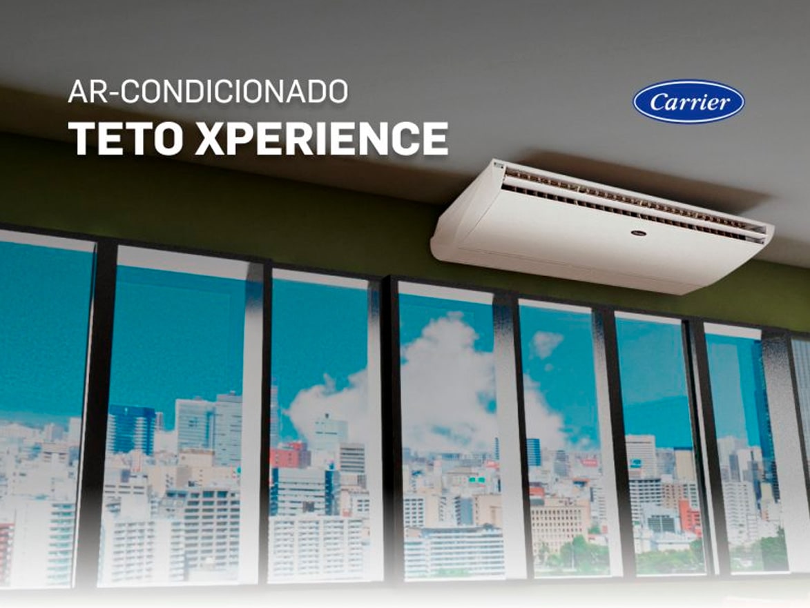 Ar Condicionado 36000 Btus Carrier Teto Xperience Só Frio 380V