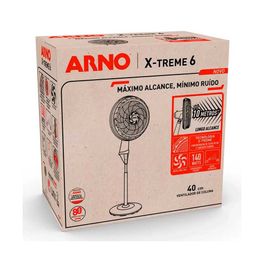 Ventilador-de-Coluna-Arno-X-Treme-6-40cm-com-6-Pas-e-3-Velocidades-127V-Preto-VE6C-