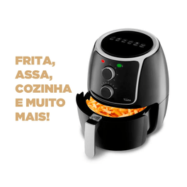 Fritadeira-Eletrica-Air-Fryer-Sem-Oleo-Taste-4L-220V-1400W---Copo-Termico-GT-Espresso-150ml-Azul---Copo-Termico-GT-Espresso-150ml-Verde--Goldentec