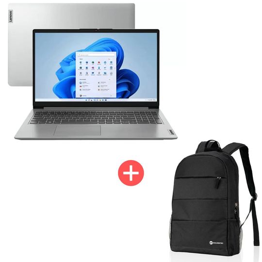 Notebook-Lenovo-IdeaPad-Intel®-Celeron-N4020-Tela-15.6-HD-4GB-128GB-SSD-Cinza-Com-Office-365---Mochila-para-Notebook-15.6-Goldentec-GT-Slim