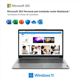 Notebook-Lenovo-IdeaPad-Intel®-Celeron-N4020-Tela-15.6--HD-4GB-128GB-SSD-Cinza-Com-Office-365---Mochila-para-Notebook-15.6--Goldentec-GT-Slim