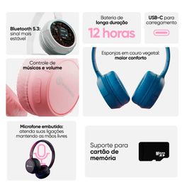 Headphone-Bluetooth-Goldentec-GT-Go-Preto