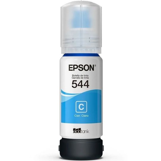 Refil de Tinta Epson T544, 65ML, Ciano - T544222-BR