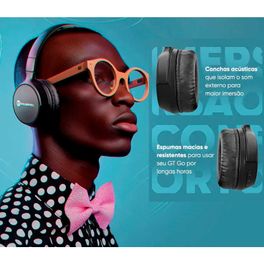 Headphone-Bluetooth-Goldentec-GT-Go-Preto