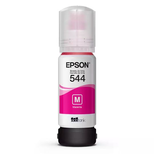 Refil de Tinta Epson T544, 65ML, Magenta - T544322-BR