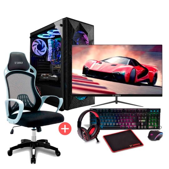 PC Gamer Completo Intel® Core™ i5 8GB, SSD 240GB + Monitor 27