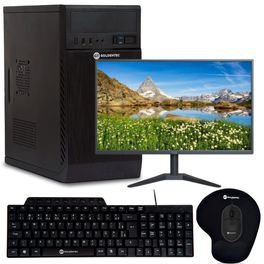 Computador-Completo-I5-4GB-SSD-240GB---Monitor-Office-24-TCN-LED-Full-HD---Teclado---Mouse---Mousepad--Goldentec