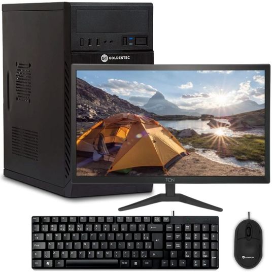 PC Completo Intel® Core™ i5, 8GB, SSD 240GB + Monitor Office 20