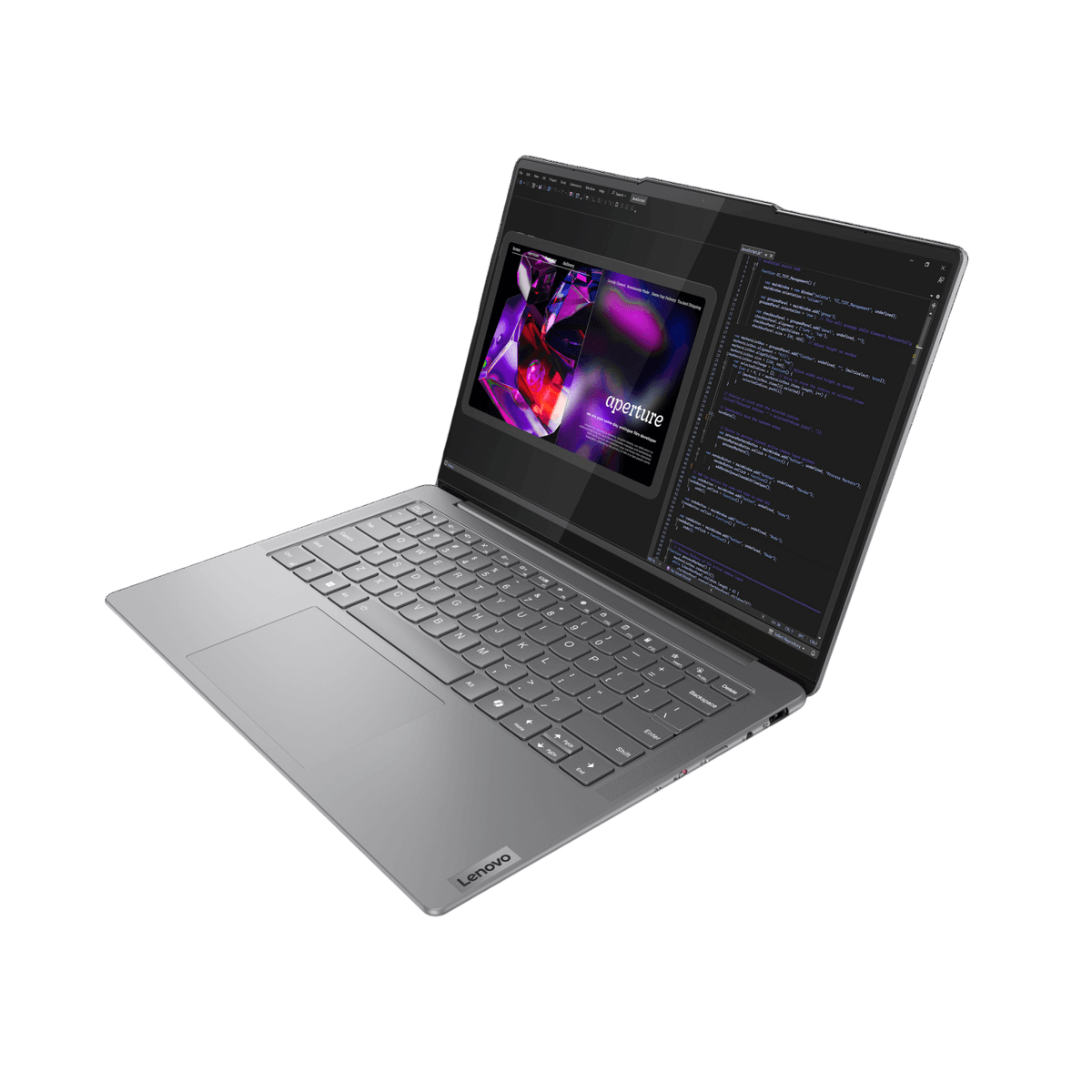 Notebook Lenovo Yoga Slim 7i, Intel® Core™ Ultra 5-155h, Tela de 14, 16GB, 512GB SSD, Windows 11, Cinza - 83GM0003BR