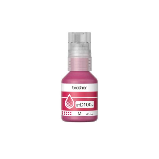 Refil de tinta Brother, Magenta - BTD100M