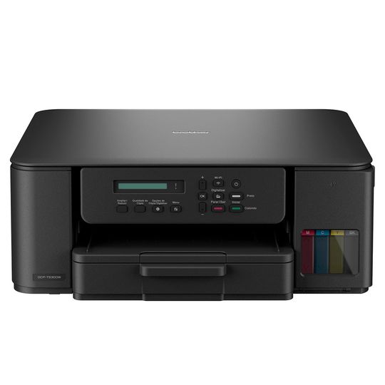 Impressora Multifuncional Jato de Tinta Brother DCPT530DW InkBenefit Colorida Wi-Fi