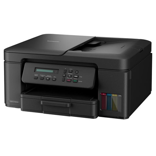 Impressora Multifuncional Colorida Tanque de Tinta Brother DCPT730DW, InkBenefit, Wi-Fi, USB