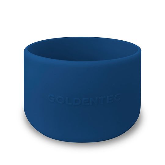 Capa de Silicone para Garrafas 350/500/750ml Goldentec Azul Marinho