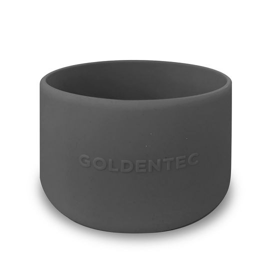 Capa de Silicone para Garrafas 350/500/750ml Goldentec Cinza