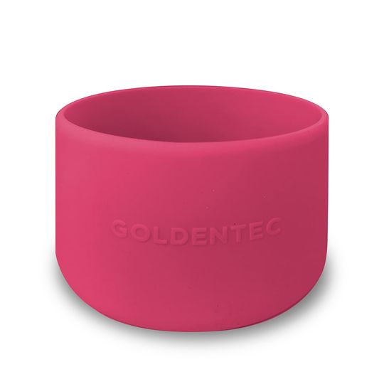 Capa de Silicone para Garrafas 350/500/750ml Goldentec Rosa Pink