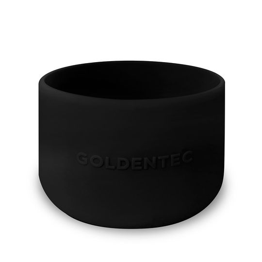 Capa de Silicone para Garrafas 350/500/750ml Goldentec Preto