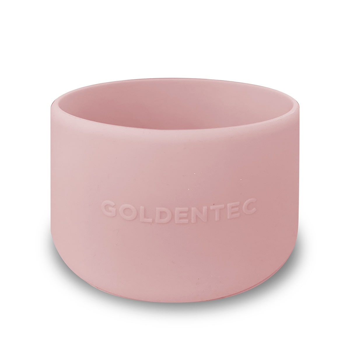 Capa de Silicone para Garrafas 350/500/750ml Goldentec Rosa Claro