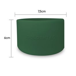 Capa-de-Silicone-para-Garrafas-350-500-750ml-Goldentec-Verde-Militar