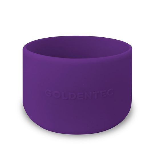 Capa de Silicone para Garrafas 1000ml Goldentec Roxo