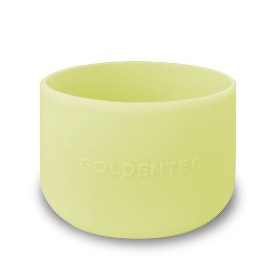 Capa de Silicone para Garrafas 350/500/750ml Goldentec Amarelo