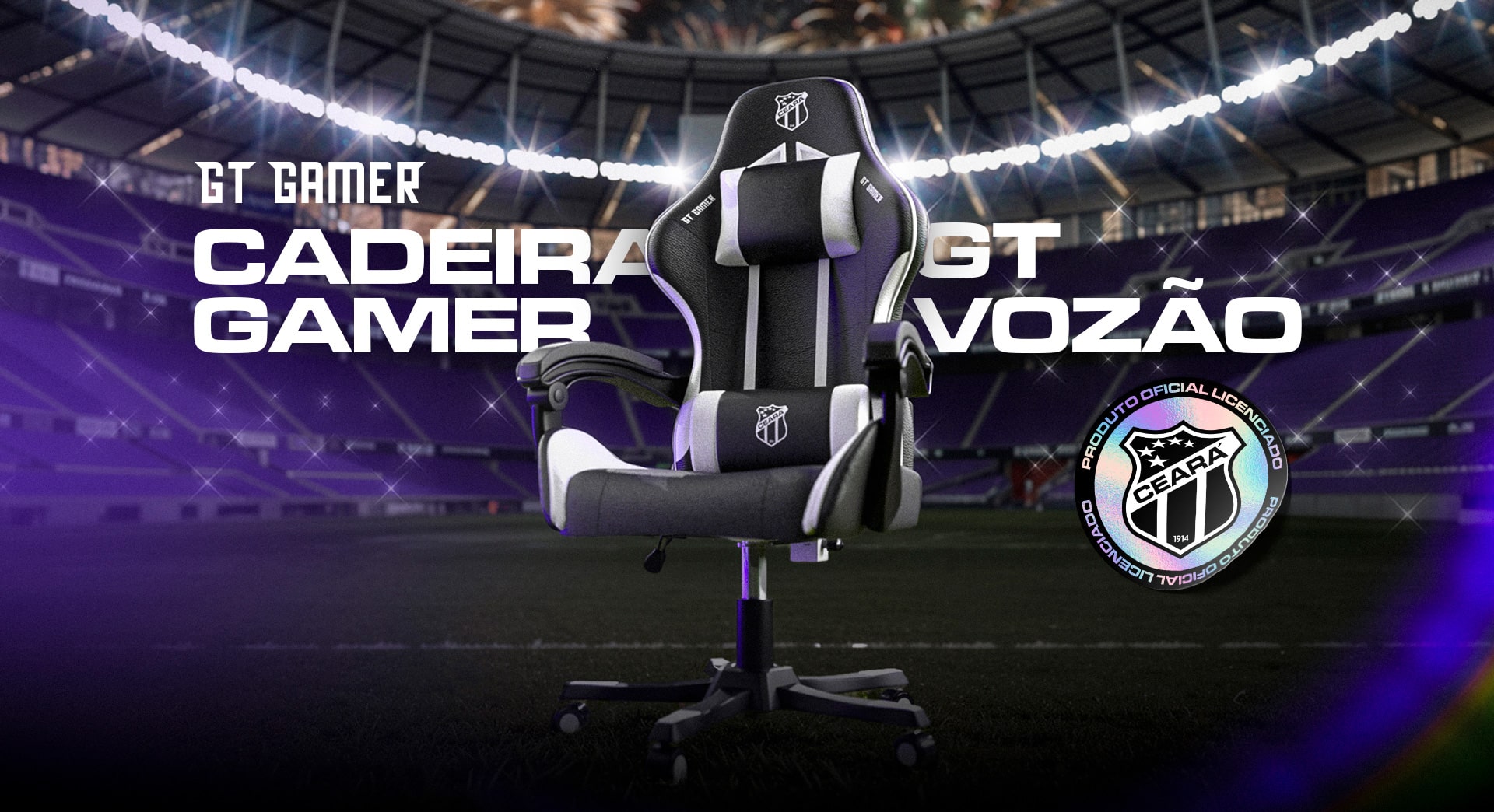 Cadeira Gamer Goldentec GT Vozão