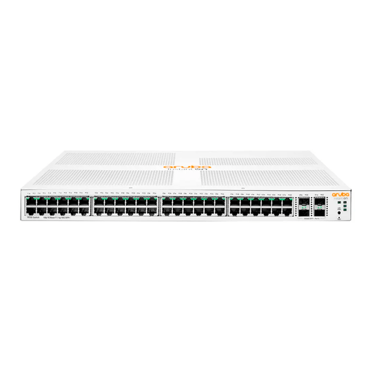 Switch HPE Aruba Ion 1930 24G, 48 Portas Poe, 4SFP, 370w, Branco - JL686B I