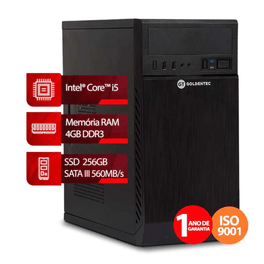 PC-Completo-I5-4GB-SSD-240GB---Monitor-Office-215-TCN-LED-Full-HD-Flat-5ms-60Hz---Teclado-Slim---Mouse---Garrafa-Termica-Inox-500ml--Goldentec