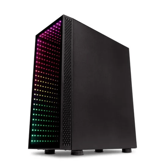 Gabinete Gamer GT Gamer Sem Fonte P3T2C GTPA03 Com LED RGB | Goldentec