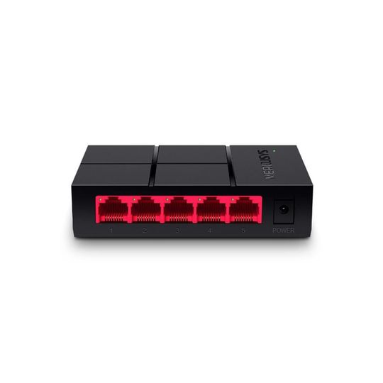Switch de Mesa Mercusys MS105G, 5 Portas 10/100/1000Mbp, Preto - MCS0040