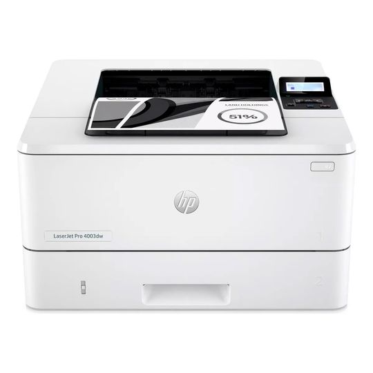 Impressora Monocromática HP Laserjet Pro 4003DW A4 Wi-Fi USB 110V Bluetooth Branco