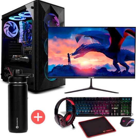 PC Gamer Completo Intel® Core™ i5, 8GB, SSD 240GB + Monitor Gamer 24