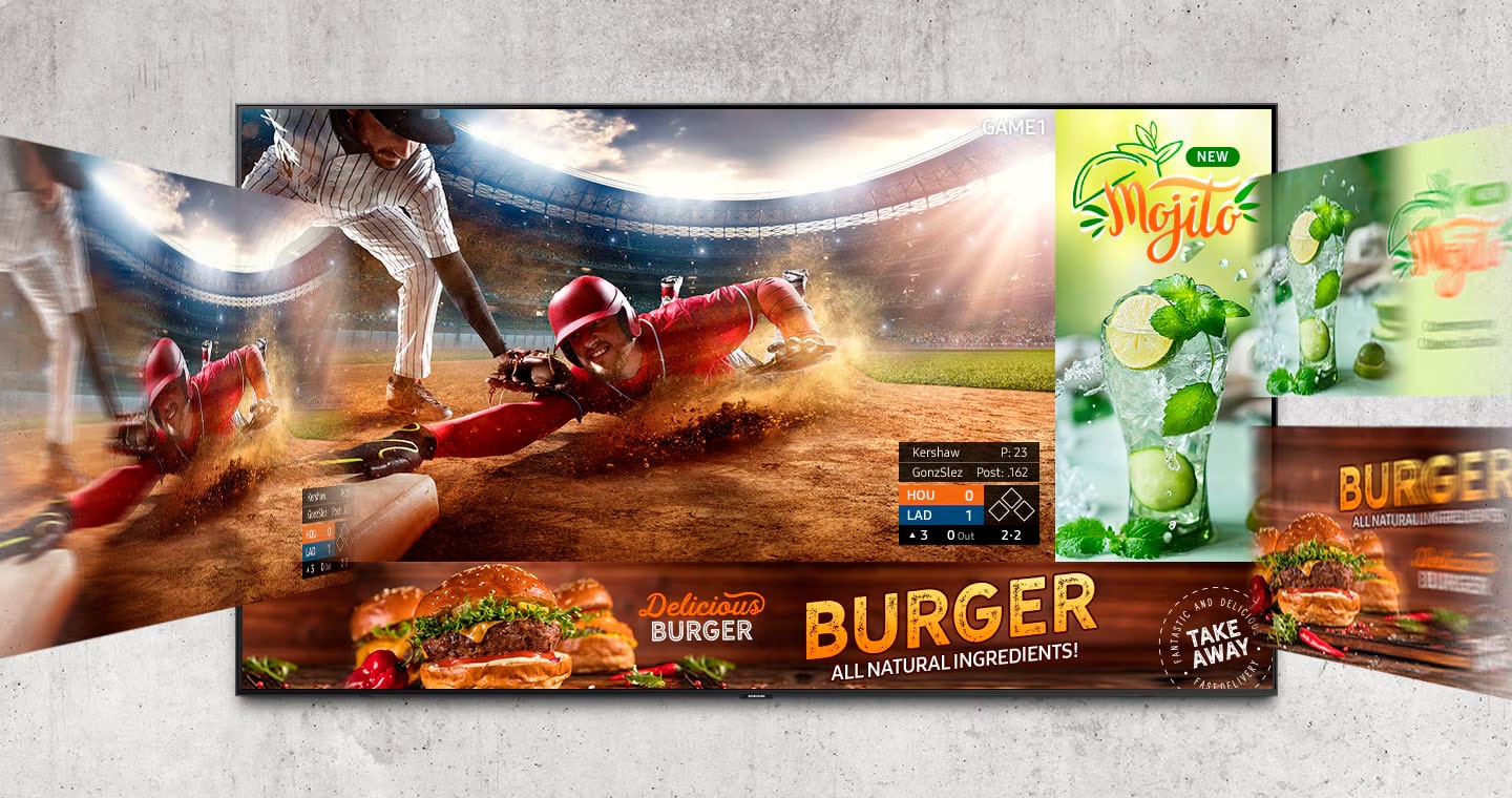 Samsung Smart TV 32 polegadas LED HD LS32BETBL, 8ms, Wi-Fi, 2 HDMI, USB