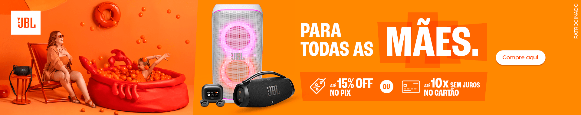[PARCERIA] JBL dia das Mães - Destaque