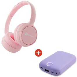 Headphone-Bluetooth-Goldentec-GT-Go-Rosa---Carregador-Portatil-10000mAh---Roxo-|-Goldentec