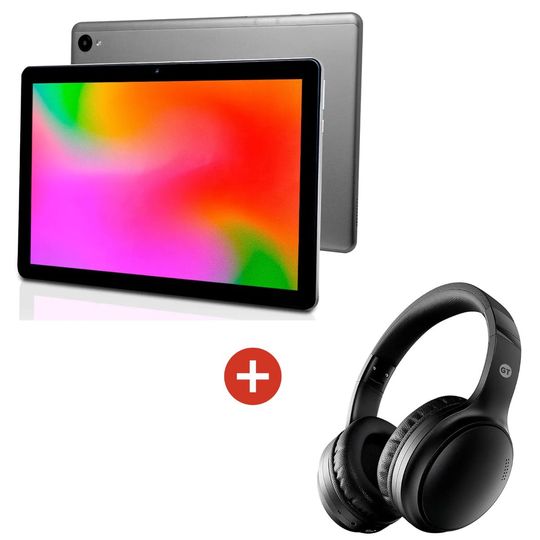 Tablet-Goldentec-Tab10-Metal-4G-4GB---64-GB-Octa-Core-10--HD-Goldentec---Headphone-Bluetooth-Goldentec-GT-Zen-ANC-Com-Cancelamento-de-Ruido-Preto