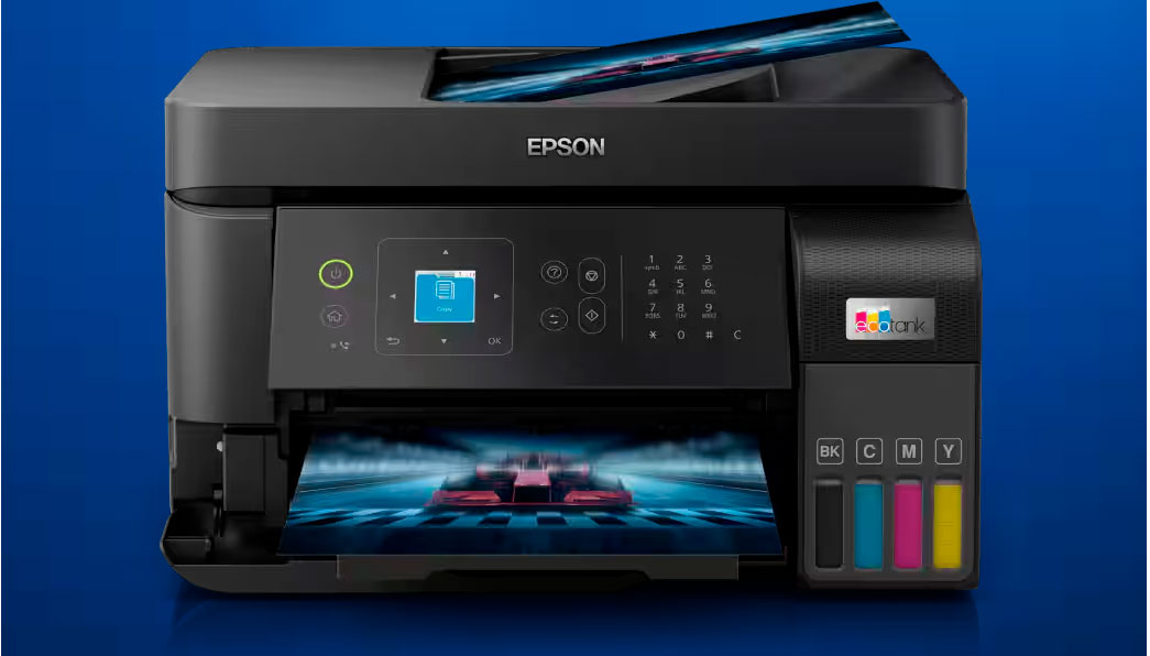Impressora Multifuncional Colorida Tanque de Tinta Epson EcoTank L5590, Wi-Fi, USB, Bivolt