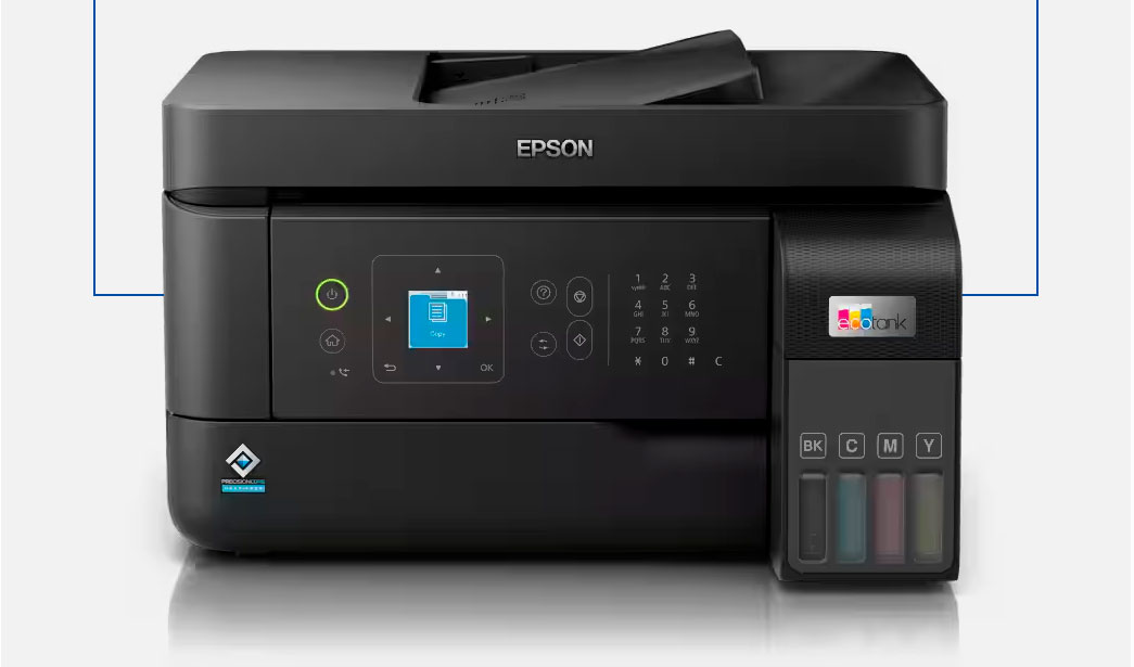 Impressora Multifuncional Colorida Tanque de Tinta Epson EcoTank L5590, Wi-Fi, USB, Bivolt