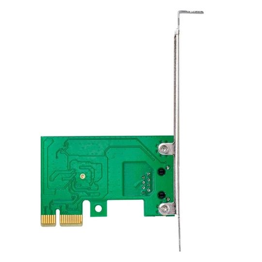 Placa de Rede PCI-E Vinik, 10/100/1000, Com Suporte Low Profile, Padrão RJ45 - PRV1000E