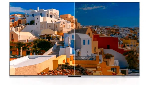 Smart TV 55 QLED 4K TCL 55P7K, Google TV com Wi-Fi, Bluetooth, HDMI, Google Assistente