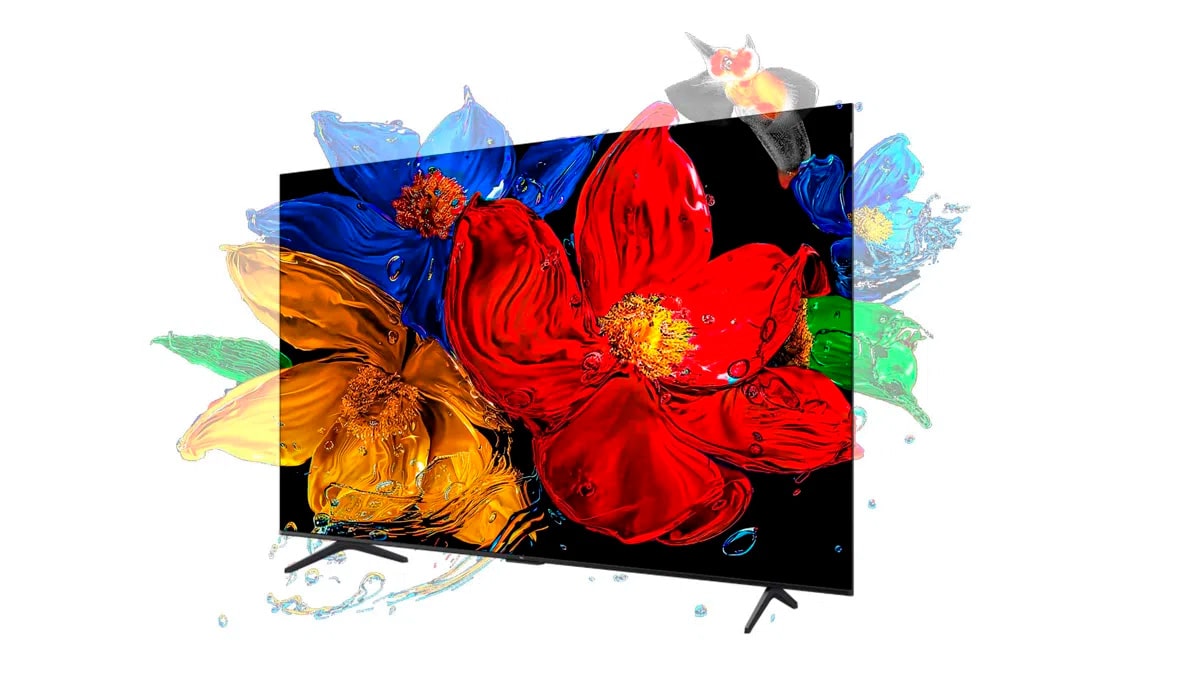 Smart TV 55 QLED 4K TCL 55P7K, Google TV com Wi-Fi, Bluetooth, HDMI, Google Assistente