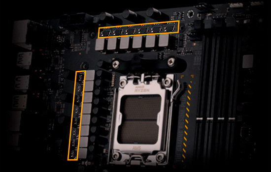 Placa Mãe Asus TUF Gaming B650M-PLUS AMD Ryzen AM5, mATX, DDR5 - 90MB1BG0-C1BAY0