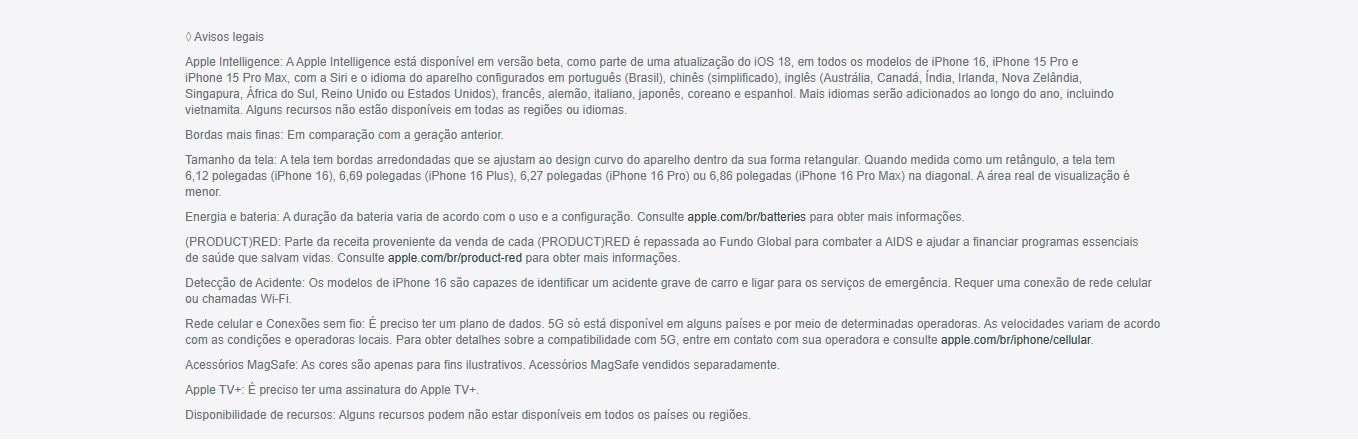 Apple iPhone 16 Pro 128GB Titânio Preto