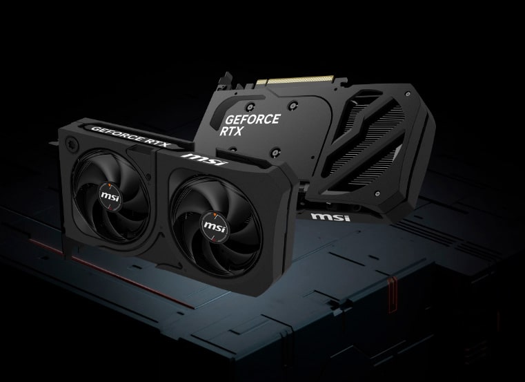 Placa de Vídeo Gamer MSI NVIDIA GeForce RTX 5060 8G Shadow 2X OC 8GB GDDR7, 128-bit, DisplayPort, HDMI