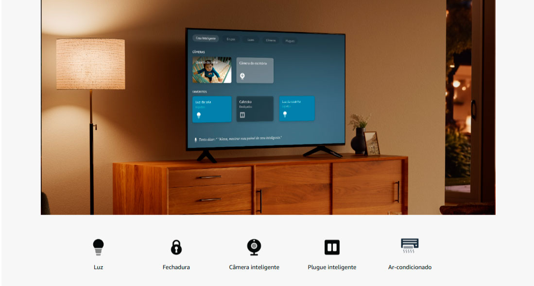 RFire TV Stick HD Amazon | Com controle remoto por voz com Alexa