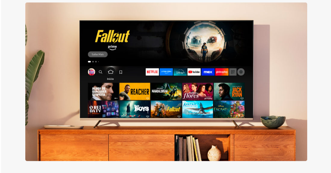 RFire TV Stick HD Amazon | Com controle remoto por voz com Alexa