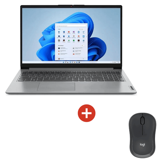Notebook-Lenovo-Ideapad-1i-Intel®-Core™-i3-1215U-Tela-15.6-HD-8GB-DDR4-256GB-SSD-Windows-11---Mouse-Sem-fio-Logitech-M240