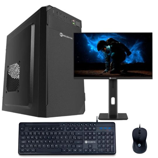 Computador Intel Core i3, 8GB, SSD 240GB, Windows 10 Home + Monitor 23,8